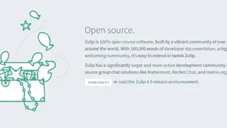 Zulip screenshot