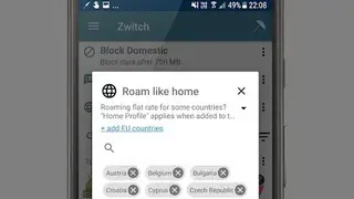 Zwitch – Data Manager (Save data and stay private) screenshot