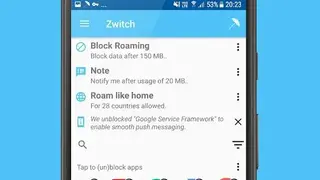 Zwitch – Data Manager (Save data and stay private) screenshot