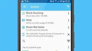 Zwitch – Data Manager (Save data and stay private) screenshot