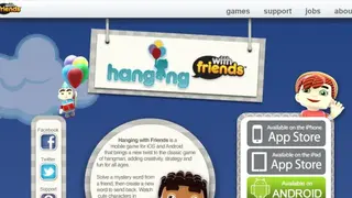 Zynga Hanging with Friends screenshot