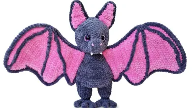 Free Plush Bat Crochet Pattern