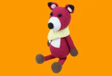 Free red fox crochet pattern