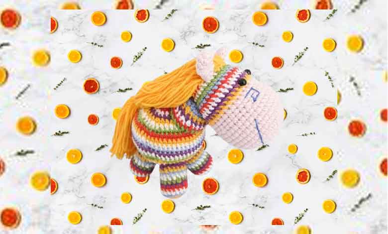 Rainbow pony amigurumi pattern