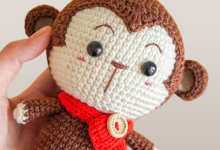 Crochet Monkey Amigurumi Free Pattern